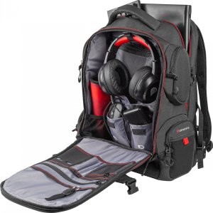 Plecak Genesis Plecak Genesis Pallad 550 17.3" (NBG-1691) + Słuchawki Argon 200 Niebieskie (NSG-0901) 9