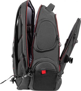 Plecak Genesis Plecak Genesis Pallad 550 17.3" (NBG-1691) + Słuchawki Argon 200 Niebieskie (NSG-0901) 10