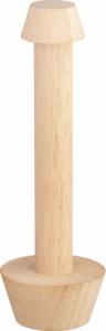 KitchenCraft tłuczek do ciasta 22 cm drewniany brązowy 1