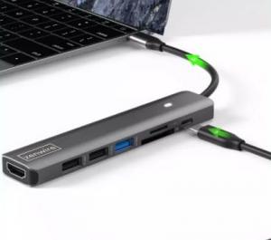 Stacja/replikator Zenwire USB-C 7w1 (BS-HC703) 3