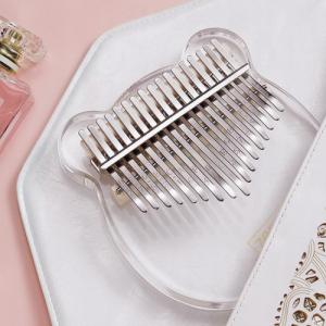 Zenwire Kalimba Instrument Afrykański Pianino Zanza Mbira 17 klawiszowa Akrylowa K-03a 4