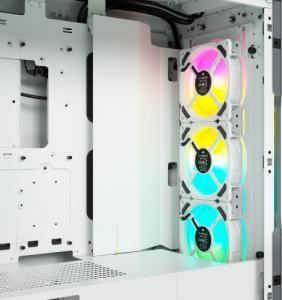 Obudowa Corsair iCUE 5000T RGB Biała (CC-9011231-WW) 6