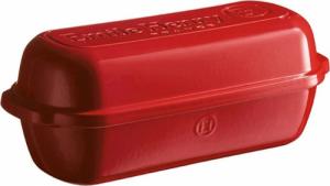 Emile Henry forma do chleba 2,6 l 39,5 x 16 cm ceramiczna czerwona 1