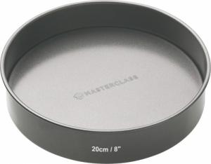 MasterClass forma do ciasta Non-Stick 20 x 3,2 cm stal srebrna 1