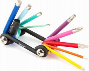 Romet Zestaw kluczy serwisowych 10 funkcji kolorowy 4