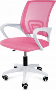 Krzesło biurowe Jumi Różowe 1