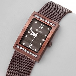 Zegarek Adriatica Zegarek Damski Adriatica na bransolecie A3441.018GQZ - Swarovski Zegarek Swiss Made 4