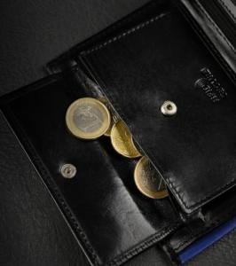 Ronaldo Pojemny, pionowy portfel męski z połyskującej skóry naturalnej Ronaldo NoSize 11