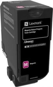 Toner Lexmark 74C20M0 Magenta Oryginał  (ETLEX74C20M0000) 1