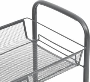 vidaXL 5-poziomowy wózek kuchenny, szary, 46x26x105 cm, żelazo (336330) 5