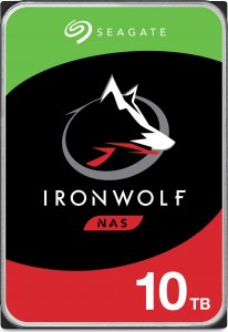 Dysk serwerowy Seagate IronWolf 10TB 3.5'' SATA III (6 Gb/s)  (ST10000VN000) 1