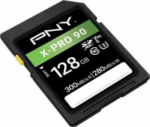 Karta PNY X-PRO 90 SDXC 128 GB UHS-II/U3 V90 (P-SD128V90300XPRO9-GE) 2