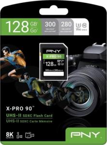 Karta PNY X-PRO 90 SDXC 128 GB UHS-II/U3 V90 (P-SD128V90300XPRO9-GE) 3