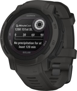 Zegarek sportowy Garmin Instinct 2 Solar Standard Edition Grafitowy  (010-02627-00) 1