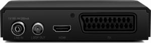 Tuner TV Sencor Tuner Dekoder DVB-T2 HEVC SDB 521 odbior telewizji nowy standard 2