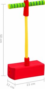vidaXL Drążek pogo do skakania dla dzieci, 50 cm 6