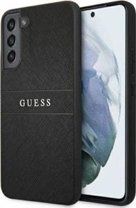 Guess Etui Guess GUHCS22MPSASBBK Samsung Galaxy S22+ Plus czarny/black Saffiano Stripe 1