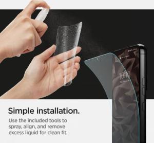 Spigen Folia Spigen Neo Flex Samsung Galaxy S22+ Plus [2 PACK] 11