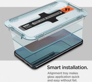 Spigen Szkło hartowane Spigen GLAS.tR ez Fit Samsung Galaxy S22 [2 PACK] 8