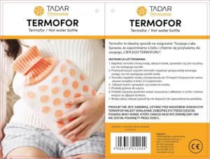 Tadar Termofor i pokrowiec Tadar Wzór Norweski 1,5 l 2