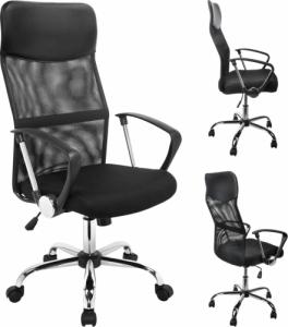 Krzesło biurowe HI Czarne 1