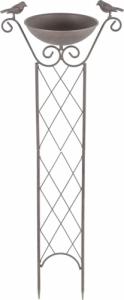 HI Karmnik dla ptaków z kratką na rośliny pnące, brązowy 2