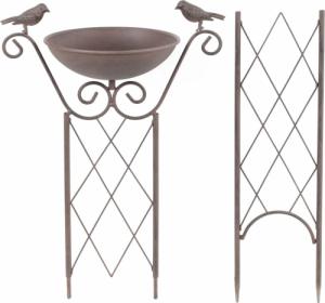 HI Karmnik dla ptaków z kratką na rośliny pnące, brązowy 4