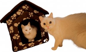 Światlegowisk Legowisko buda szary len R.4 5