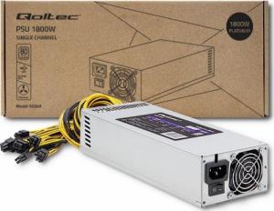 Zasilacz Qoltec Gaming Miner PCI-E 1800W (50349) 2