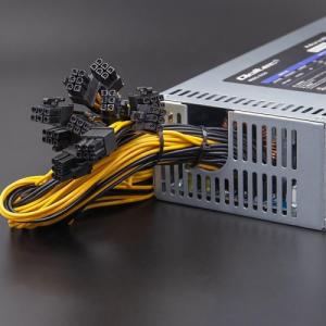 Zasilacz Qoltec Gaming Miner PCI-E 1800W (50349) 4
