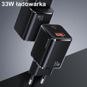 Ładowarka Usams T43 1x USB-A 1x USB-C 3 A (6958444972091) 3