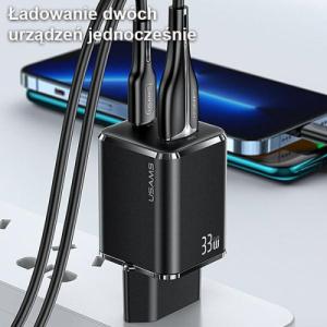 Ładowarka Usams T43 1x USB-A 1x USB-C 3 A (6958444972091) 9