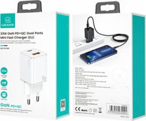 Ładowarka Usams T43 1x USB-A 1x USB-C 3 A (6958444972091) 10