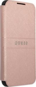 Guess Guess GUBKS22MPSASBPI S22+ S906 różowy/pink book Saffiano Stripes 3