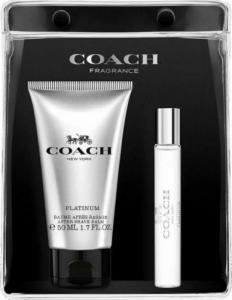Coach SET COACH Platinum For Man EDP spray 7,5ml + SFL 50ml + COSMETIC BAG 1