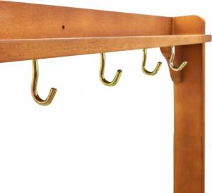 vidaXL Ogrodowy wózek kuchenny, lite drewno akacjowe, 92x43,5x141,5 cm 8