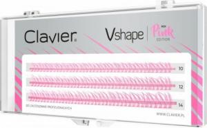 Clavier CLAVIER_Vshape kępki rzęs Pink 1
