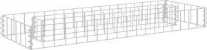 vidaXL Podwyższona donica gabionowa, galwanizowana stal, 90x30x10 cm 2