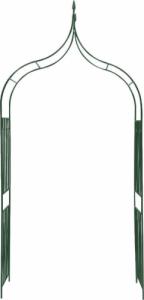 vidaXL Pergola ogrodowa do roślin pnących, ciemnozielona 2