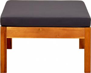 vidaXL Stołki ogrodowe, 2 szt., lite drewno akacjowe 5