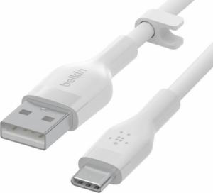 Kabel USB Belkin USB-A - USB-C 3 m Biały (CAB008BT3MWH) 1