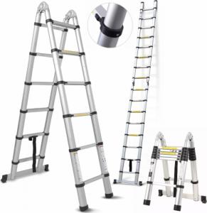 Higher Drabina wielofunkcyjna aluminiowa 9 stopniowa (ML-2056P) 1
