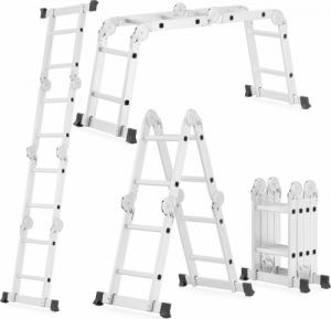 Higher Drabina wielofunkcyjna aluminiowa 8 stopniowa (ML-102A) 1