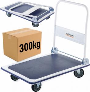 Higher Wózek platformowy magazynowy transportowy HIGHER 300kg 1