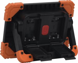 vidaXL Przenośny reflektor LED, ABS, 10 W, zimne białe światło 7