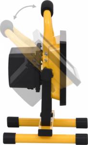 vidaXL Reflektor LED, akumulator i uchwyt, 30 W, zimne białe światło 7