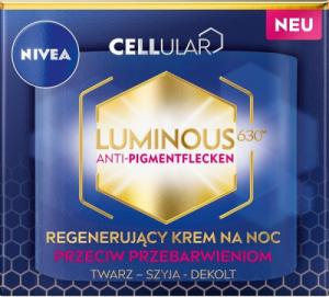 Nivea NIVEA_Cellular Luminous 630 Anti-Spot regenerujący krem przeciw przebarwieniom na noc 50ml 1