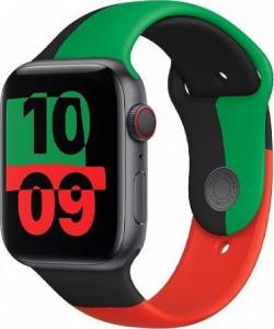 Smartwatch Apple Watch Series 6 GPS  + Cellular 44mm Black Unity Zielony  (MJ6U3WB/A) 1