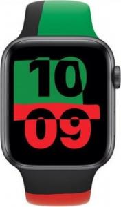 Smartwatch Apple Watch Series 6 GPS  + Cellular 44mm Black Unity Zielony  (MJ6U3WB/A) 2
