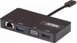 Stacja/replikator Aten USB-C Multiport Mini Dock (UH3239-AT) 1